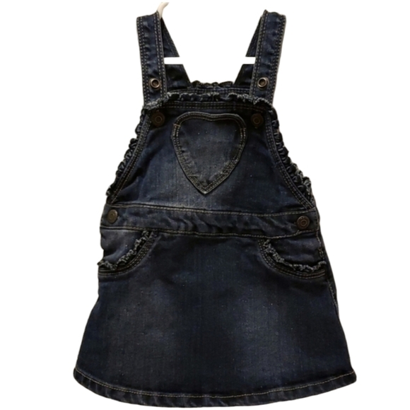 Arizona Jeans Overall Denim Dress - Picture 1 of 7